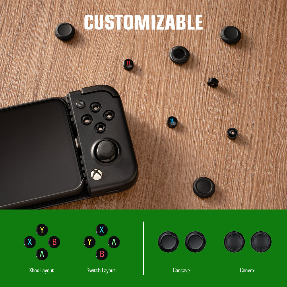 GameSir Controle de jogos X2 Pro-Xbox Mobile para Android tipo C (100-179  mm), controle de telefone para xCloud, Stadia, Luna - 1 mês Xbox Game Pass  Ultimate - Carregamento de passagem (preto)