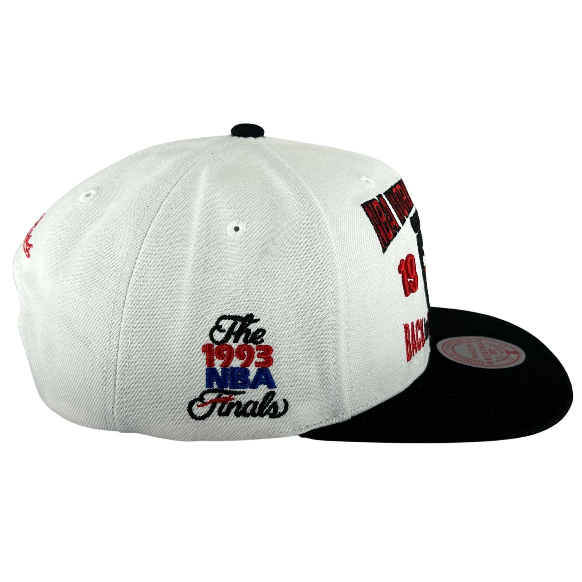 Chicago Bulls Back to Back to Back 1993 NBA Champs Snapback Hat