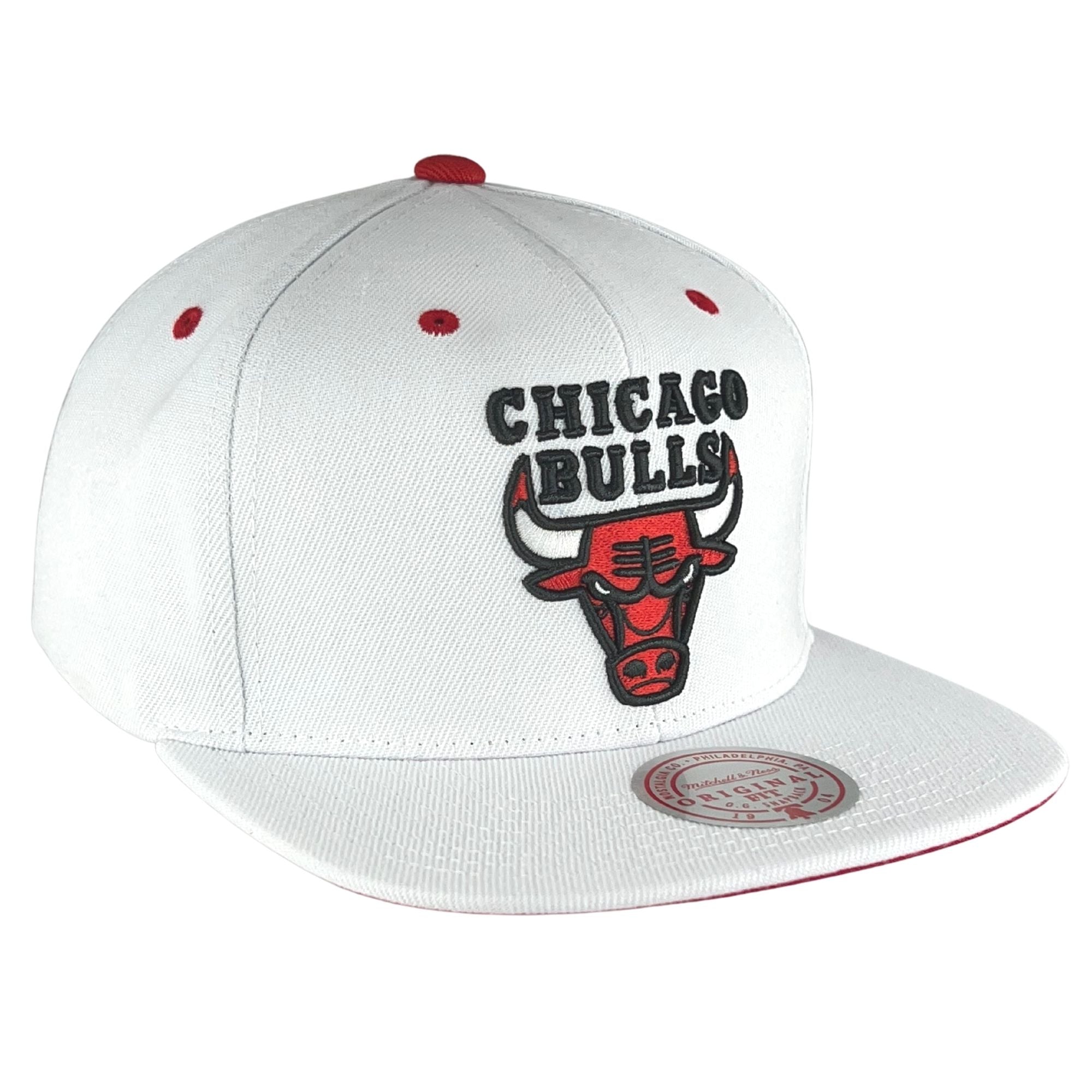 Chicago Bulls 1998 NBA Finals White Snapback Hat
