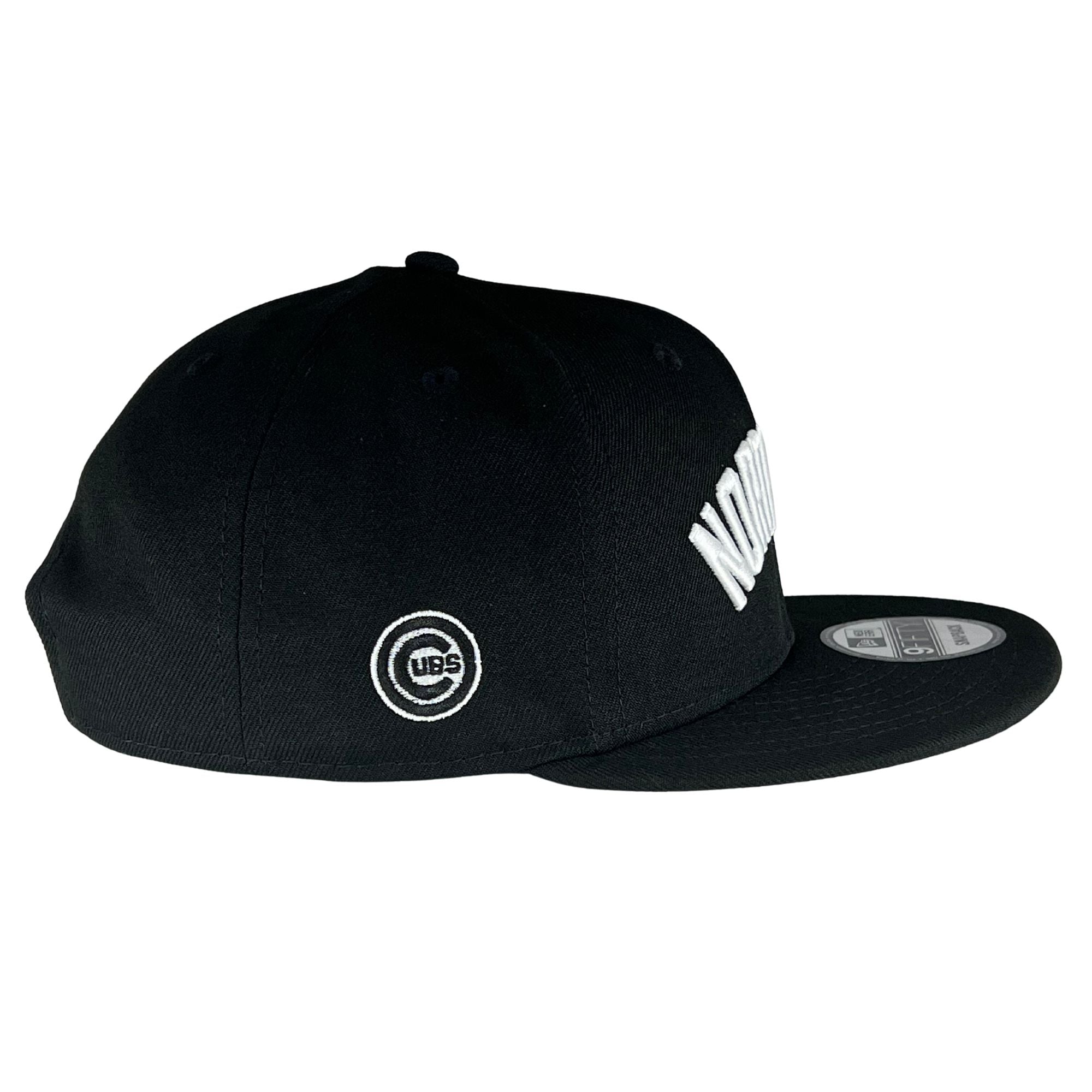 Chicago Cubs Northside New Era 9FIFTY Black Snapback Hat