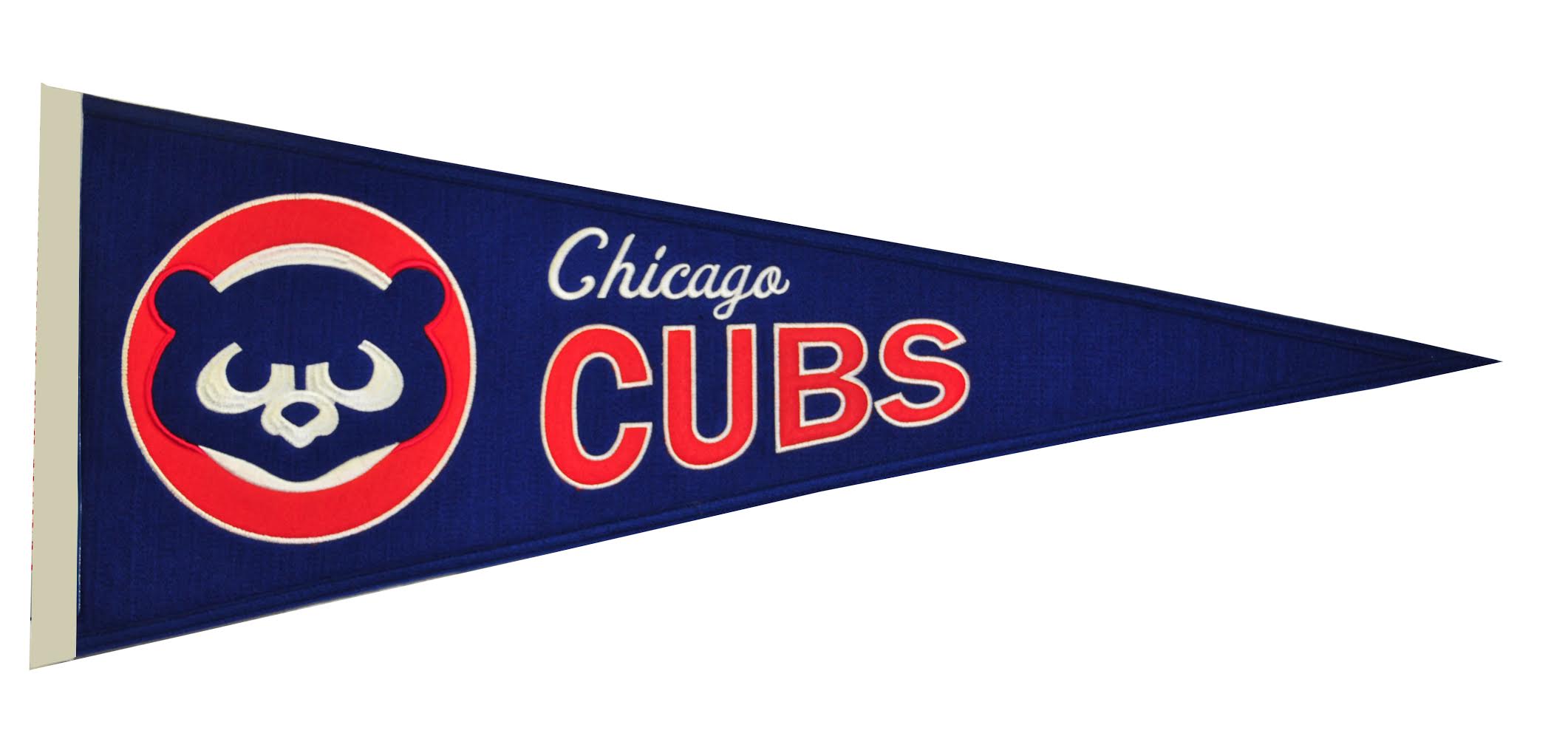 Chicago Cubs Navy 1984 Chubby Bear Pennant