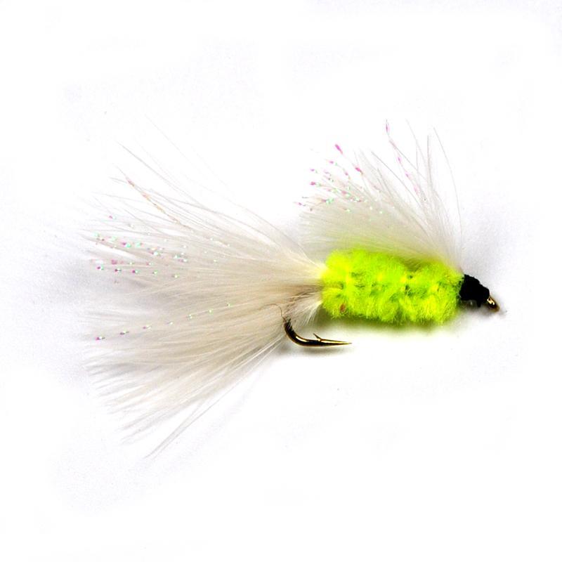 10Pcs 10# Fly Fishing Flies Cats Whisker Streamer Wet Trout Fly