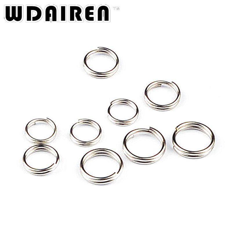 10Pcs/Lot Split Rings For Blank Lures Crank Bait Hard Tools 6Mm 7Mm 8Mm Bass