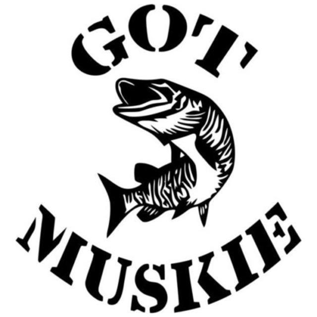 11.6Cm*12.5Cm Got Muskie Fishing Stickers Decals Car S4-0383
