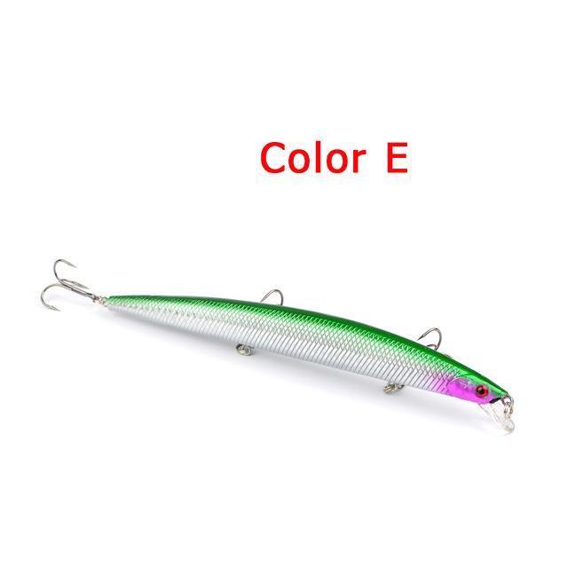 1Pcs 18Cm 24G Swimbait Crank Bait Pencil Hard Tight Slow Floating Jerkbait