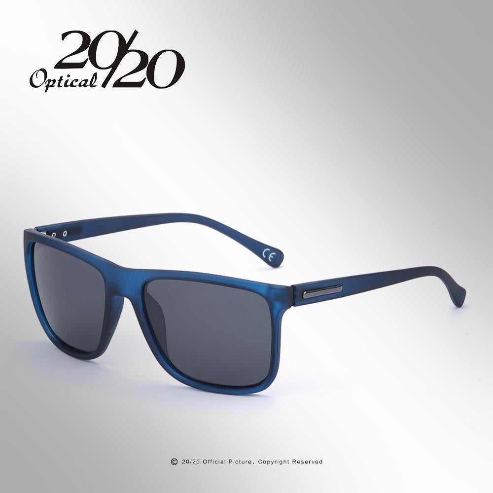 20/20 Polarized Sunglasses Men Uv400 Classic Male Square Glasses Driving Eyewear