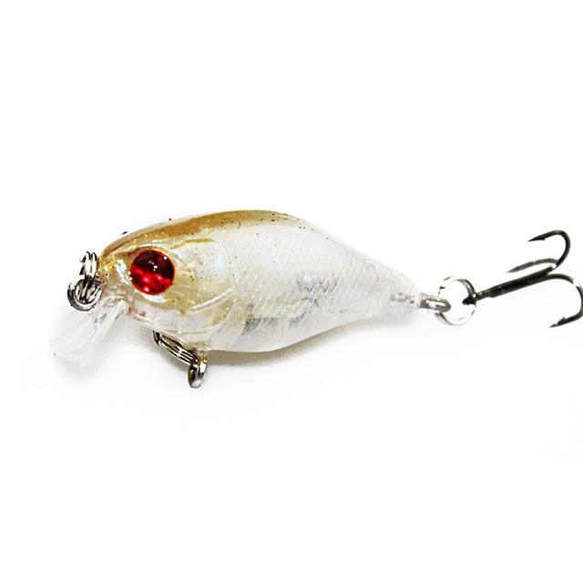 4Cm 4.2G Flash Swim Hard Crank Bait S Mini Fishing Crankbait Lure