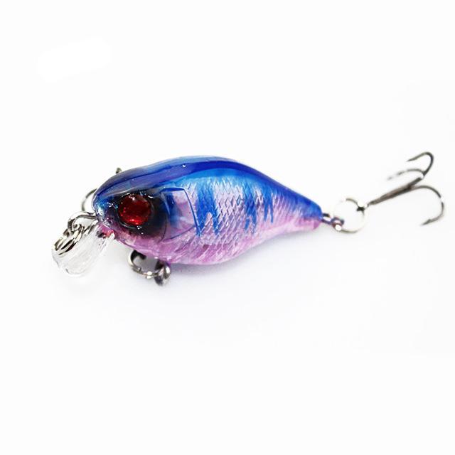 4Cm 4.2G Flash Swim Hard Crank Bait S Mini Fishing Crankbait Lure