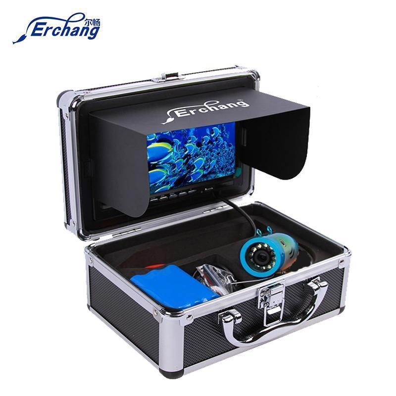 Erchang Fish Finder Underwater Fishing Camera7' 1000Tvl Hd Waterproof Video