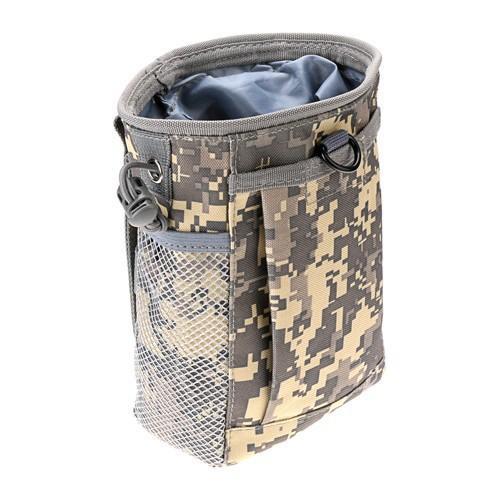 Military Molle Ammo Pouch Tactical Gun Magazine Dump Drop Reloader Pouch Bag