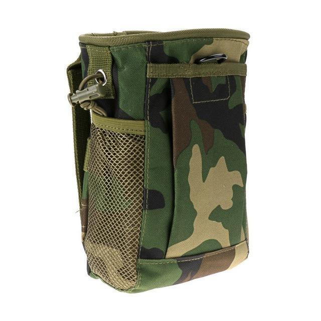 Military Molle Ammo Pouch Tactical Gun Magazine Dump Drop Reloader Pouch Bag