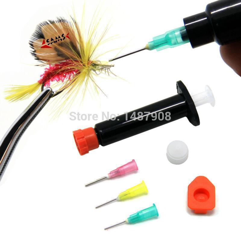 Sams Manual Fly Tying Uv Epoxy Cure Glue Dispenser Dropper With Dispensing