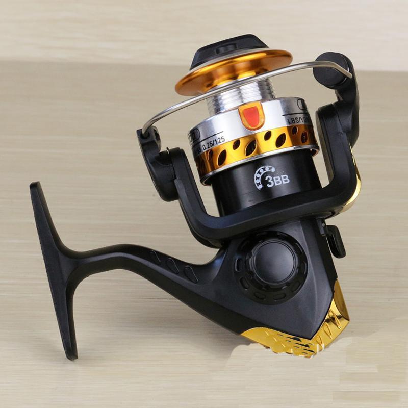 Fishing Reel Pre-Loading Spinning Wheel 200S Plastic Handle 160G 3 Bb With Metal