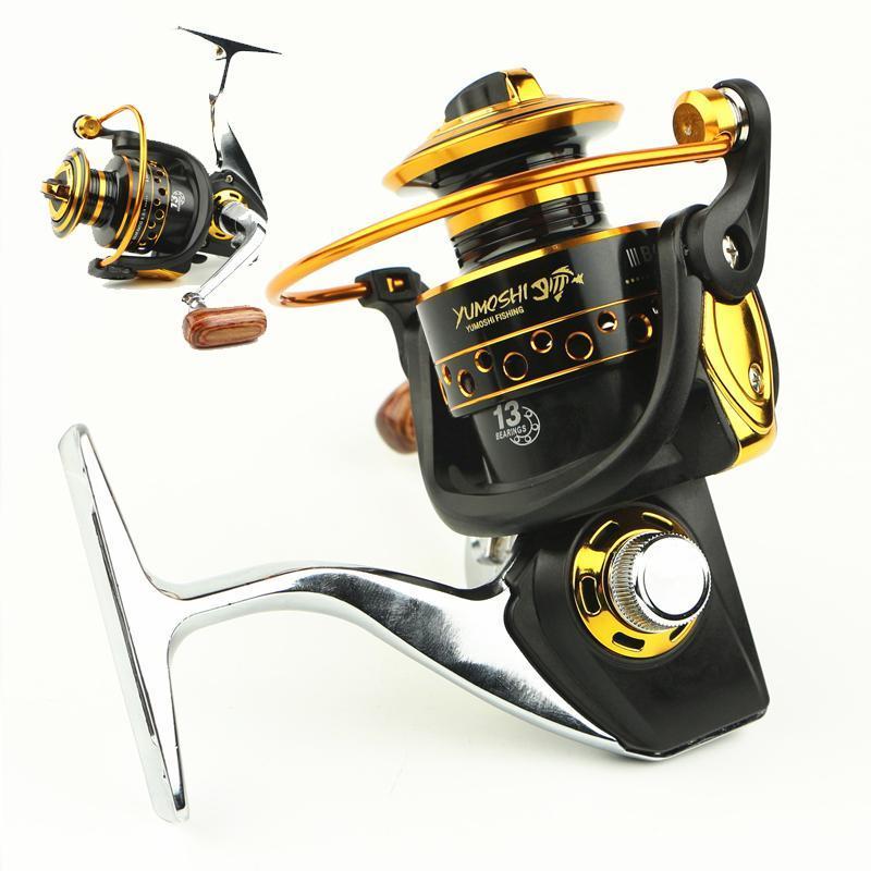 Fishing Reels Spinning Gear Ratio 5.5:1 Coil 1000/7000S Metal 12+1 Bb Best