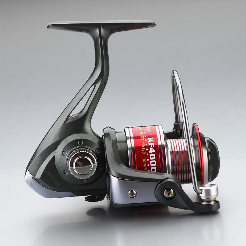 High Speed Fishing Reel Pre-Loading Spinning Wheel Wooden Handle 5.5:1 12+1 Bb