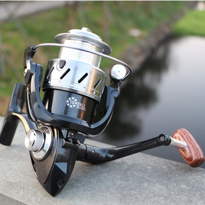 Hot Sale Good Quality Fishing Reels Spinning Bait 2000/9000S 10 Bb Metal Is