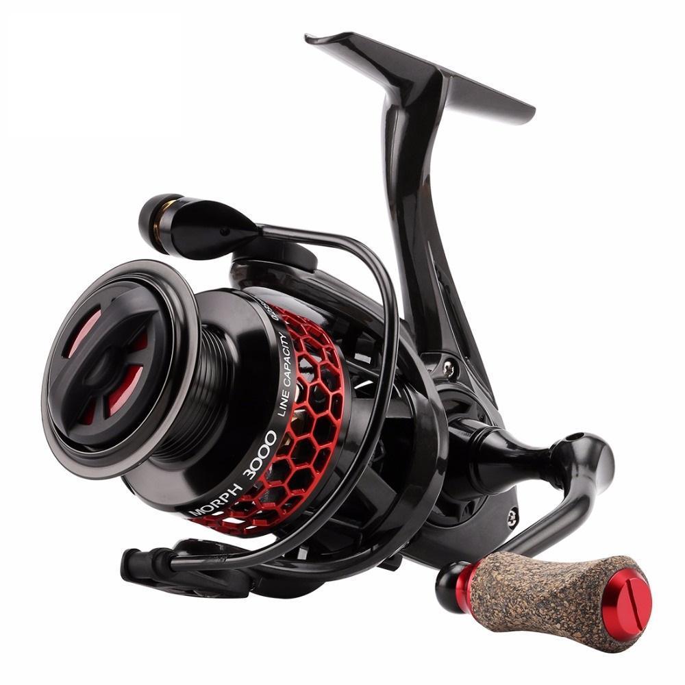 Super Spinning Fishing Reel Morph 2000 3000 11Bb 5.2:1 Atd Cutted Aluminum Spool