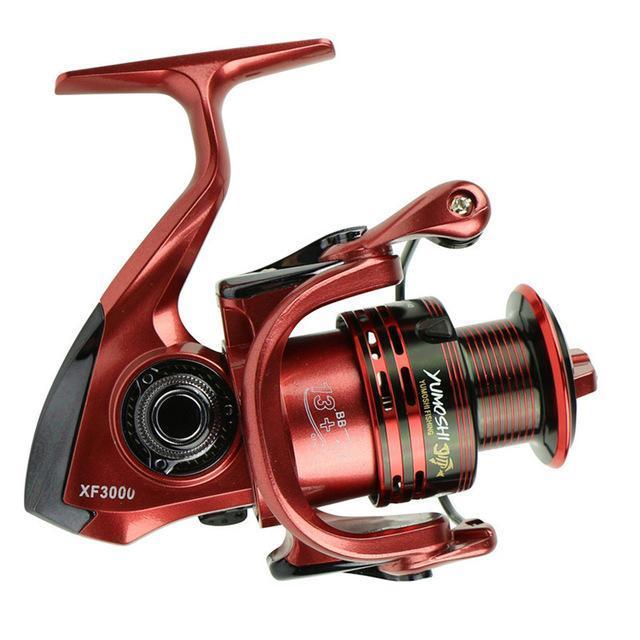 Top Quality Metal Spinning Fishing Reel 14Bb Xf1000-Xf7000 Ratio 5.1:1 4.7:1