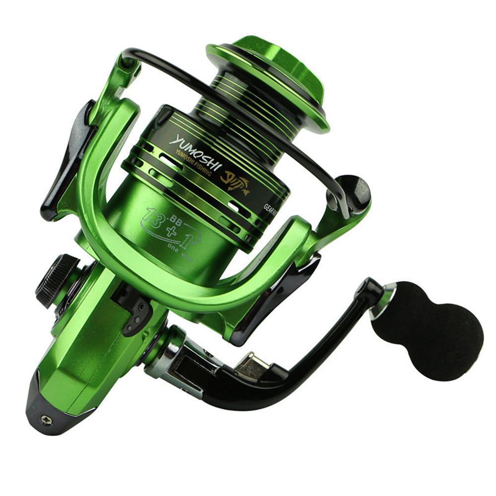 Top Quality Metal Spinning Fishing Reel 14Bb Xf1000-Xf7000 Ratio 5.1:1 4.7:1