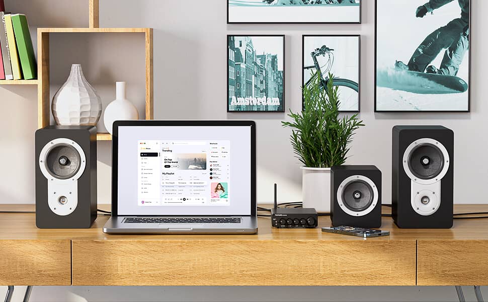 Amplificador Bluetooth de 2.1 canales