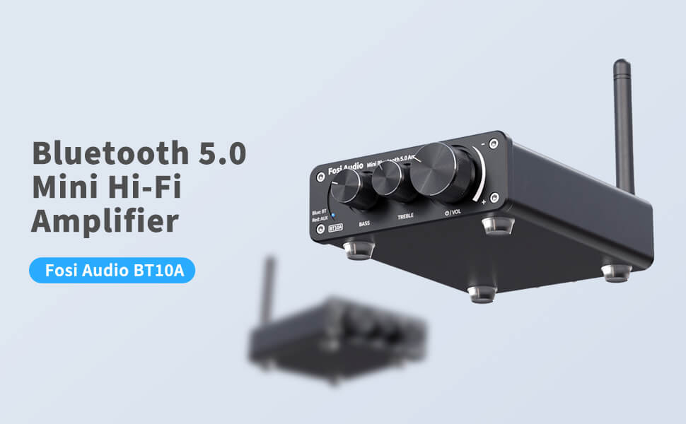 Bluetooth 5.0 Stereo Audio Amplifier Receiver