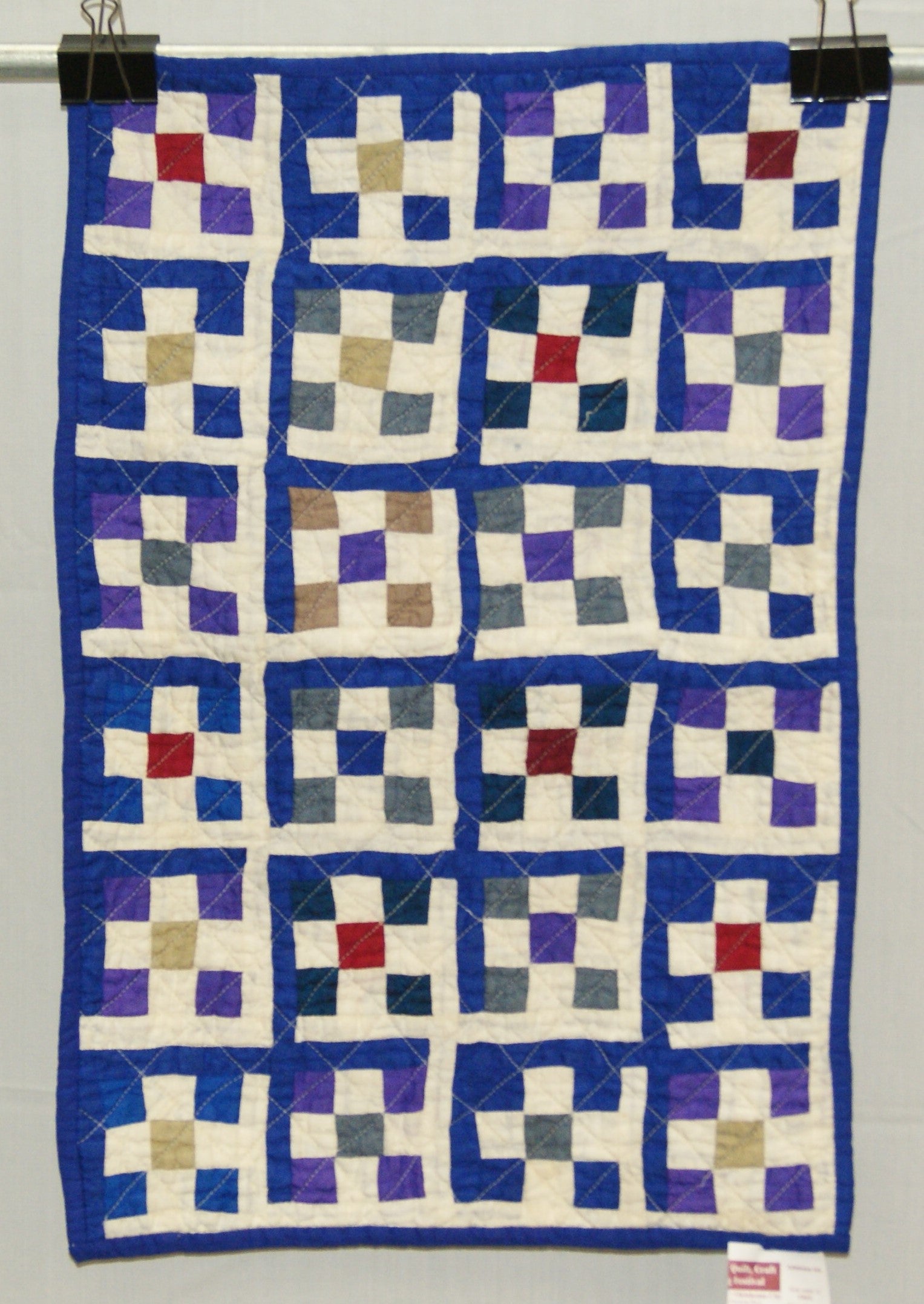 9 Patch Postage Stamp Dell Quilt