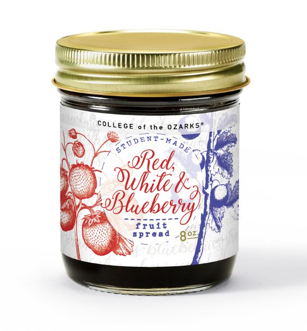 Red, White, and Blueberry Fruit Spread - 8oz