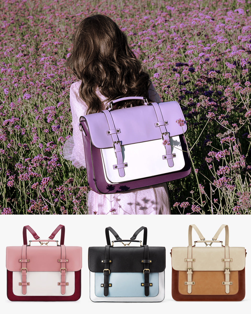 The Girlish Glamour - Pink Bow Small Briefcase