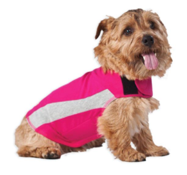 Thundershirt Pink Polo for Dogs