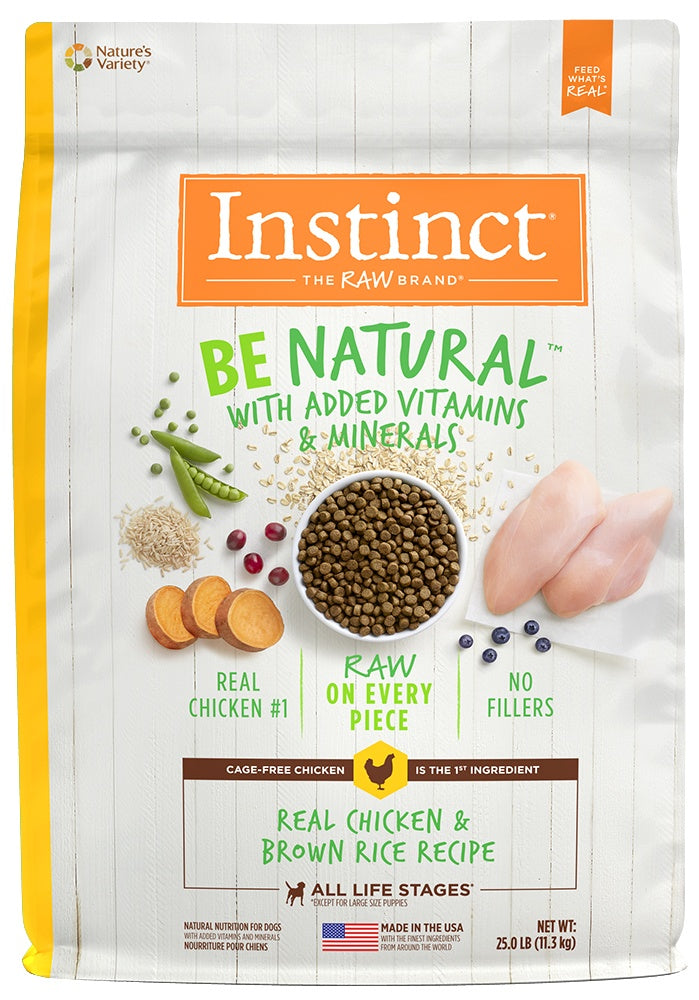 Instinct Be Natural Salmon & Brown Rice Recipe Dry Dog Food