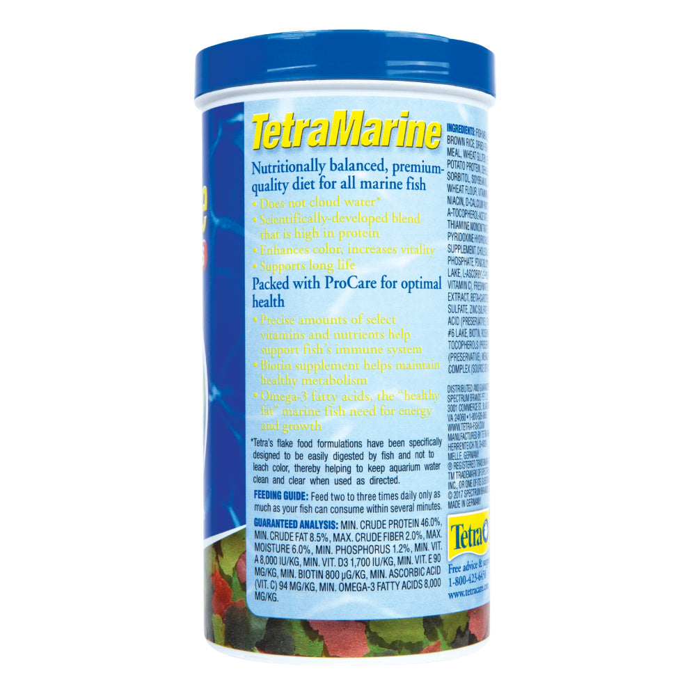 TetraMarine Saltwater Flakes Marine Fish Food