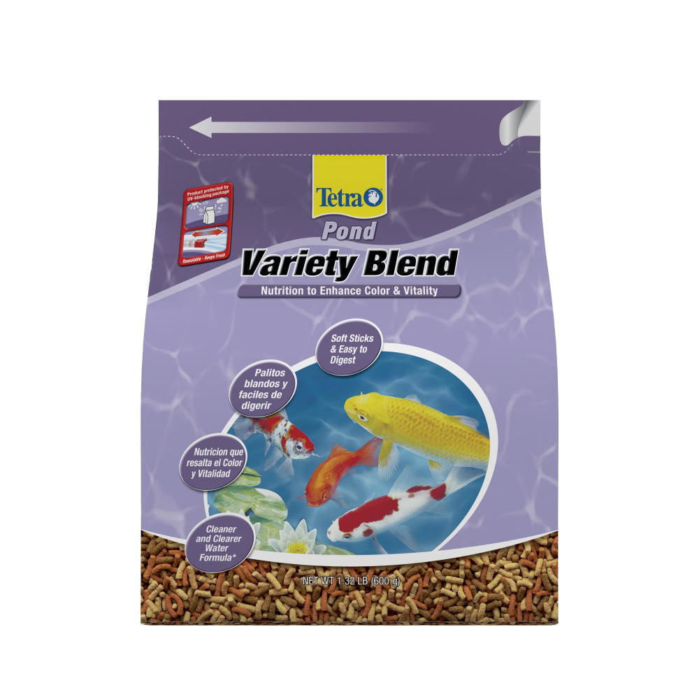Tetra Pond Color & Vitality Enhancing Koi & Goldfish Variety Blend Fish Food