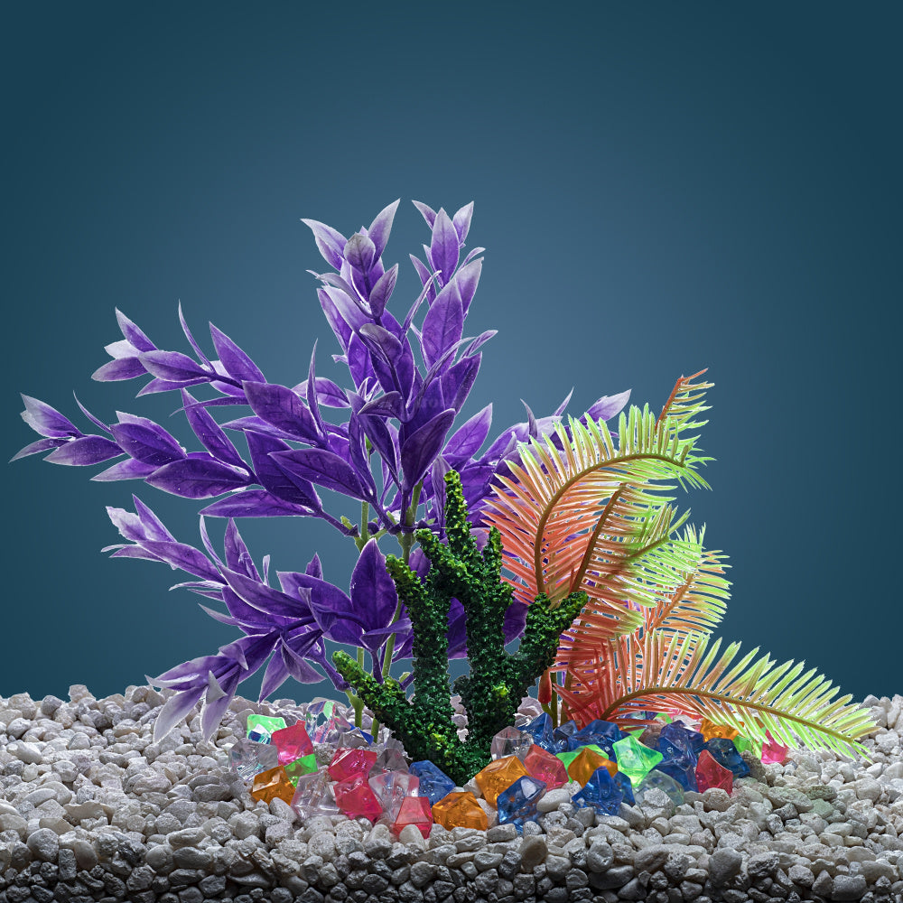 GloFish Multicolored Gems Aquarium Gravel Accents