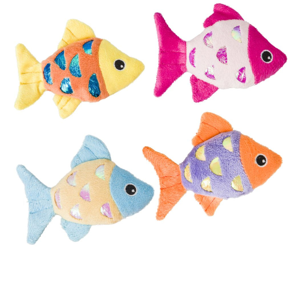 Ethical Pet Shimmer Glimmer Fish Assorted Cat Toy