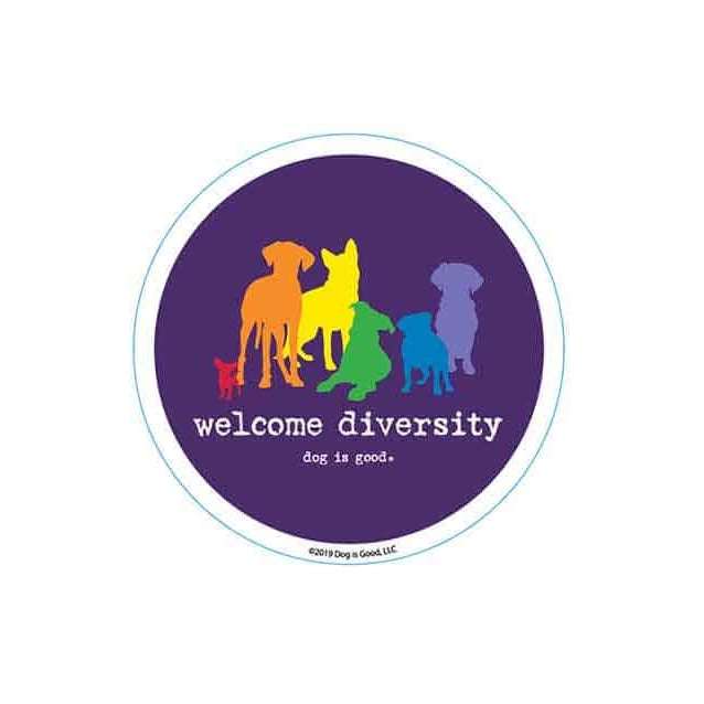 Welcome Diversity Sticker
