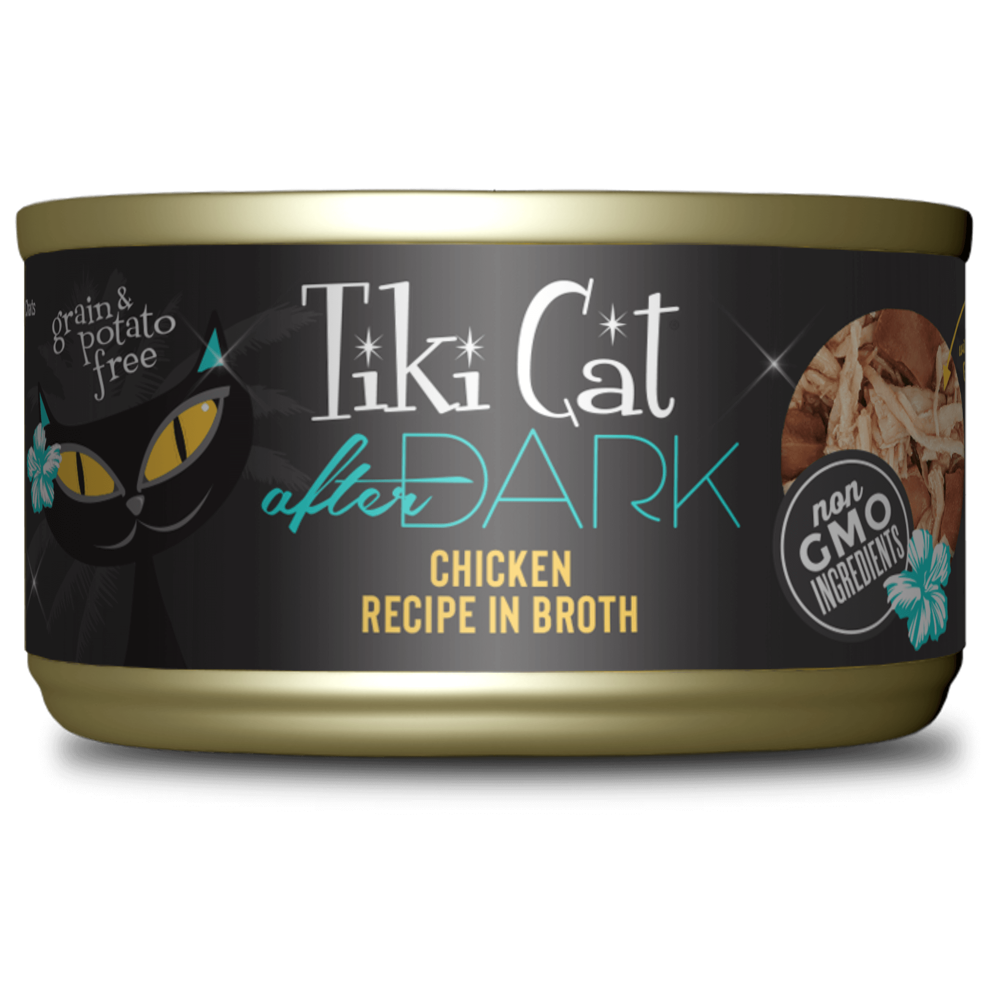 Tiki Cat After Dark Grain Free Chicken Canned Cat Food