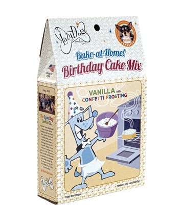 Lazy Dog Cookie Company Vanilla Birthday Cake Mix