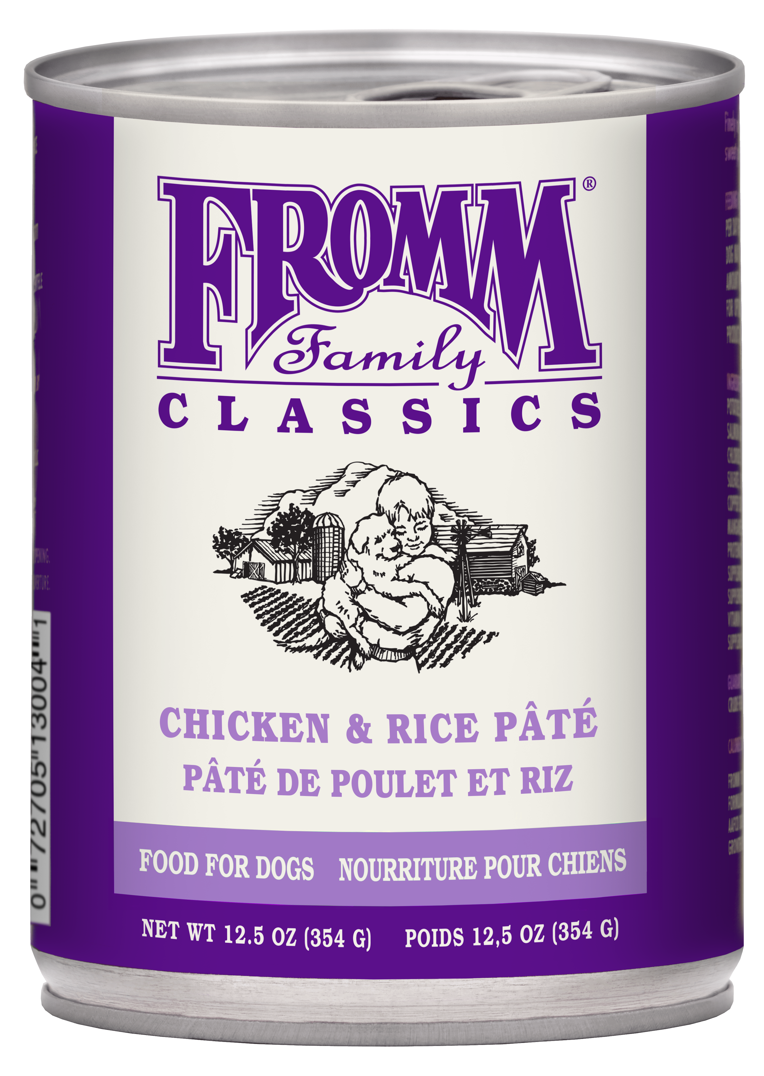 Fromm Family Classic Chicken & Rice Pate Canned Dog