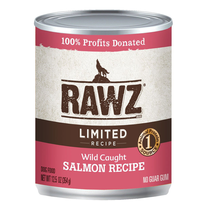 RAWZ Limited Recipe Salmon Recipe Canned Dog Food