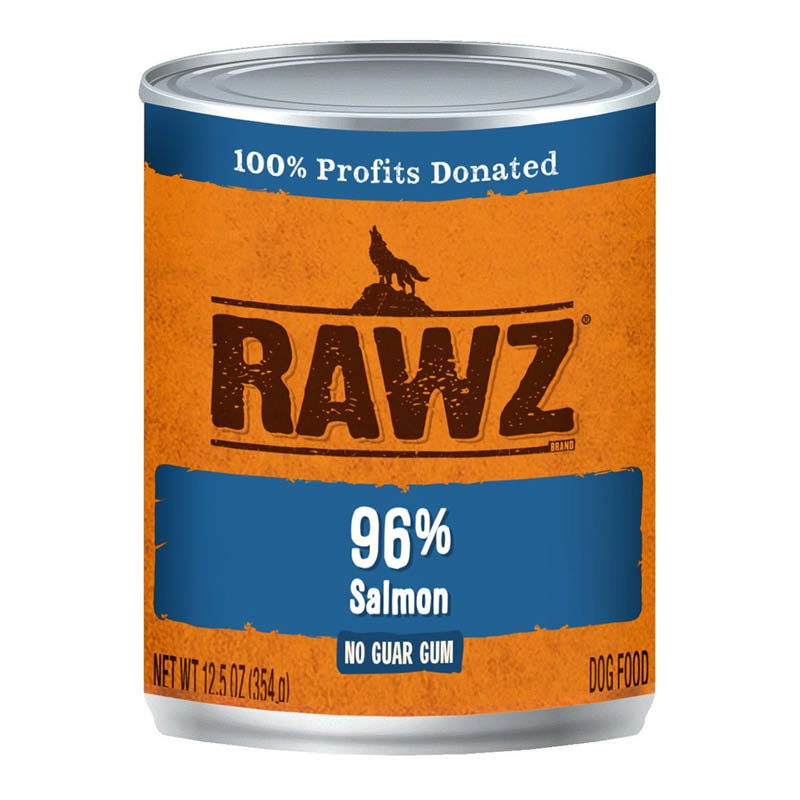 RAWZ 96% Salmon Canned Dog Food