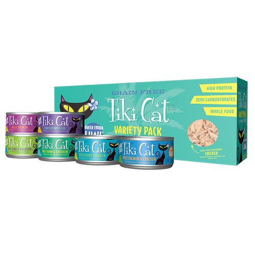 Tiki Cat Queen Emma Luau Variety Pack Canned Cat Food