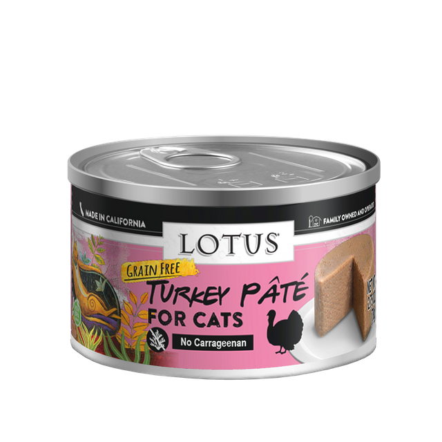 Lotus Grain Free Turkey Pate Canned Cat Food