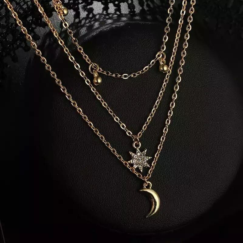 Celestial Layered Necklace