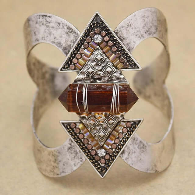 Crystal Empress Statement Cuff