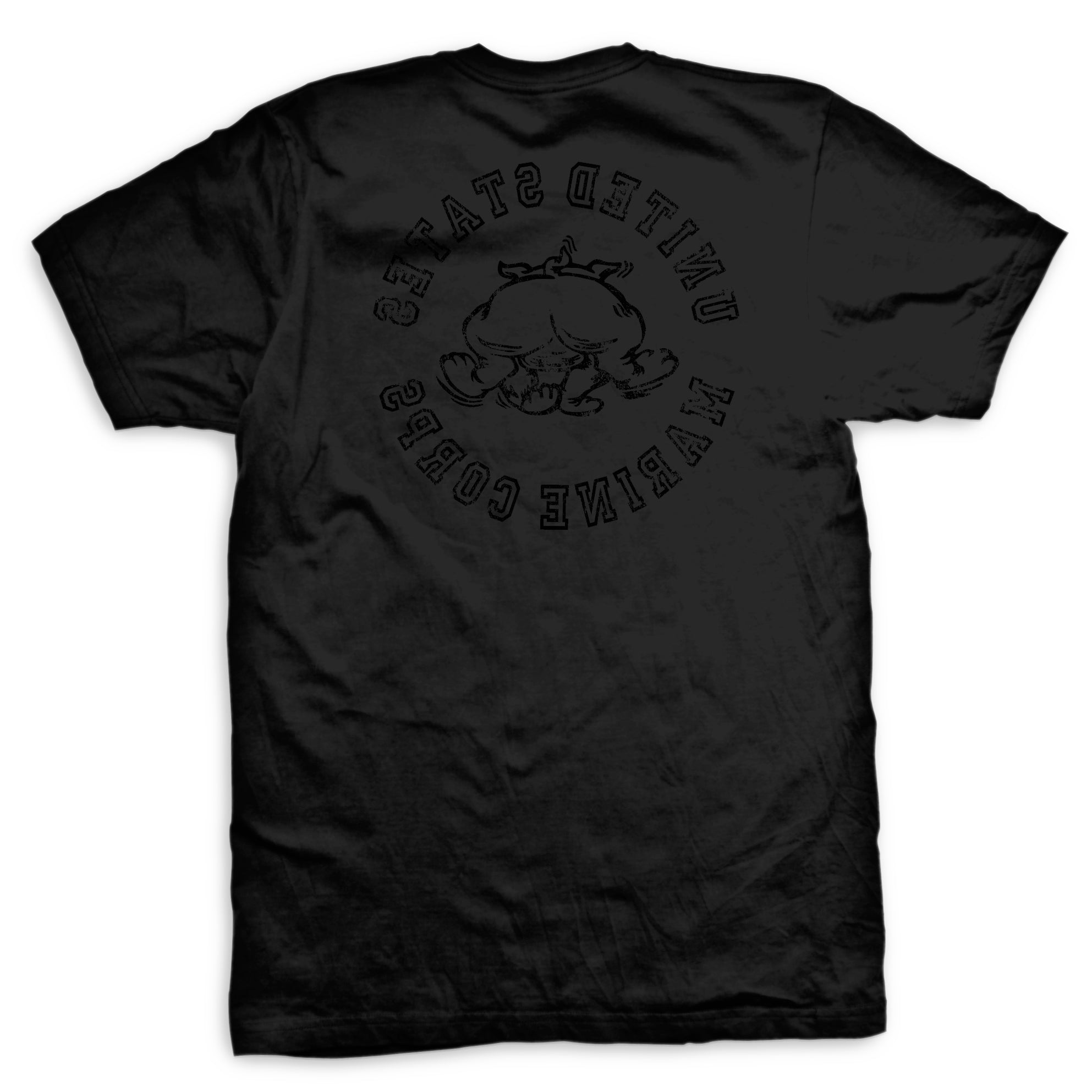  Black Out Bulldog T-Shirt 