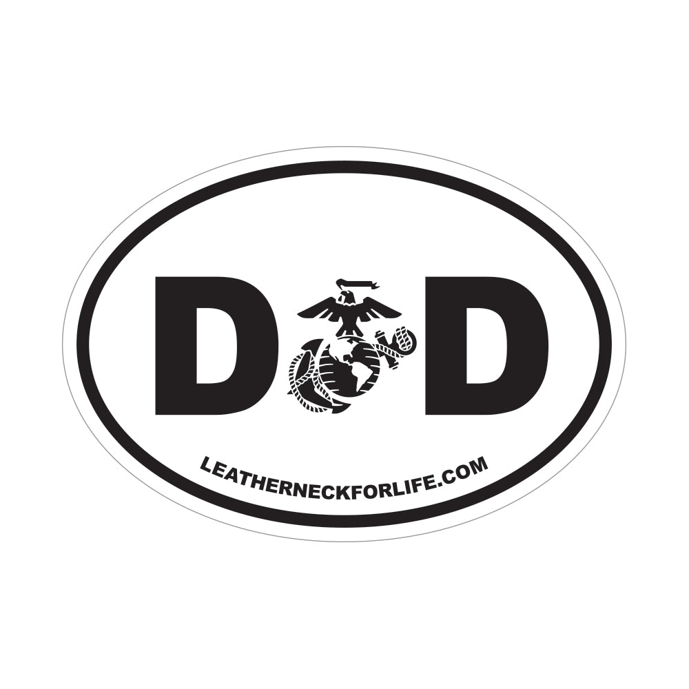  DAD EGA Oval Decal 