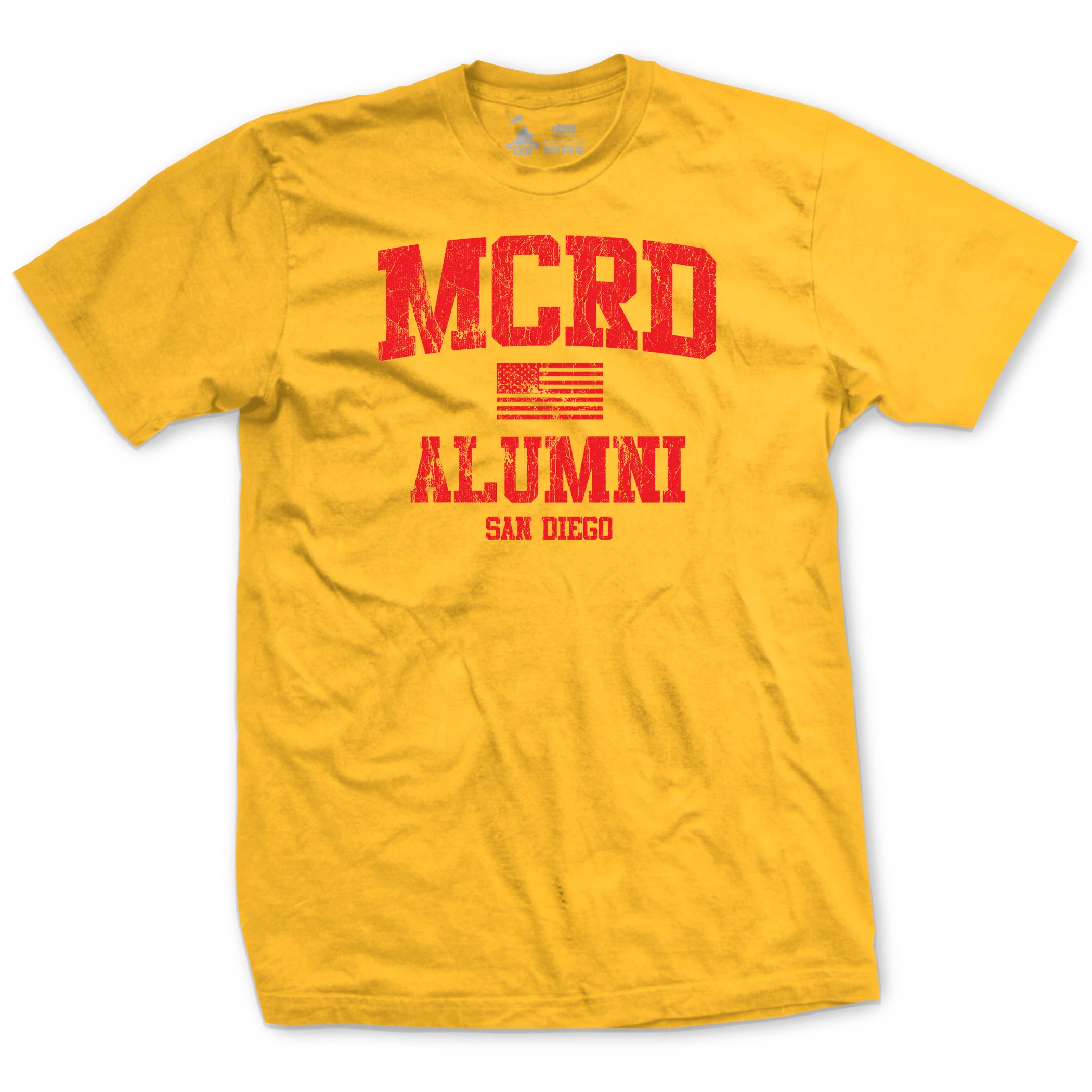  MCRD San Diego T-Shirt -Gold 