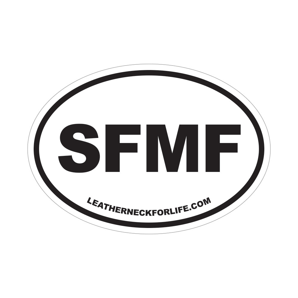  SFMF Oval Decal 