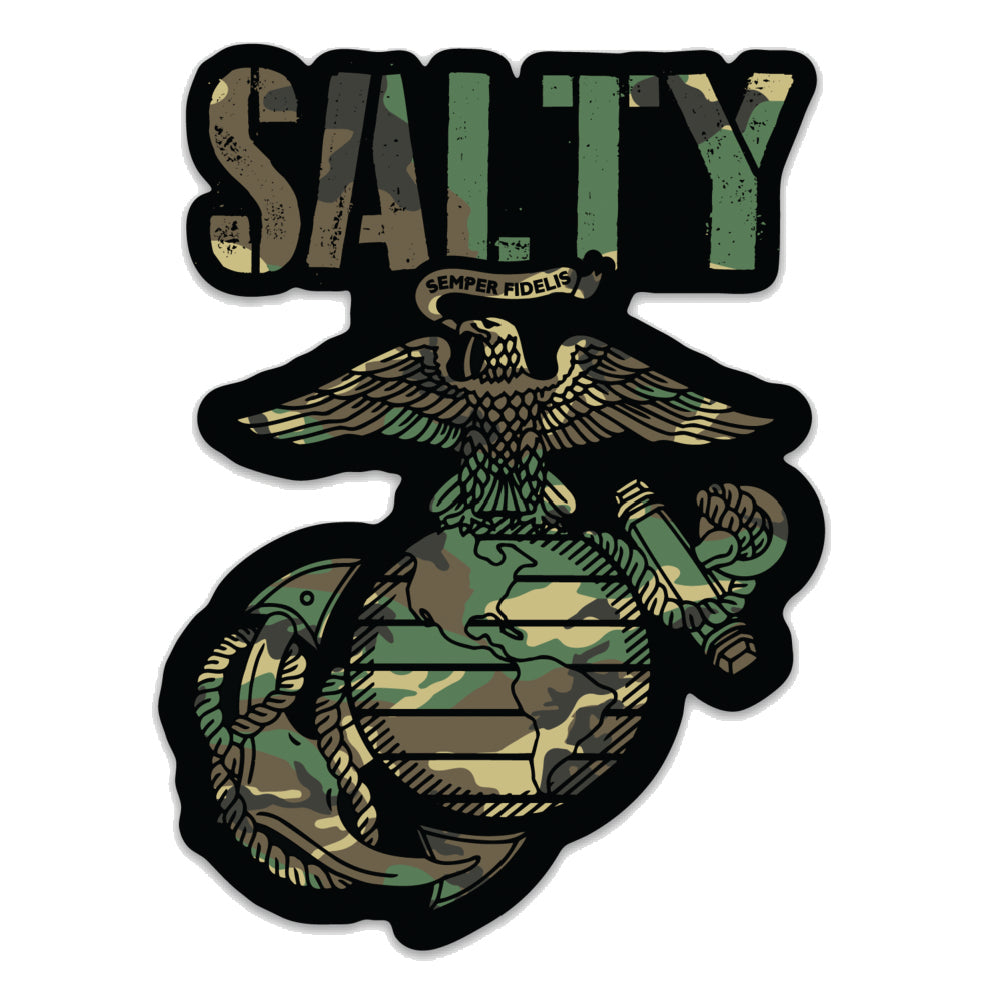  Salty Woodland Die Cut Decal 