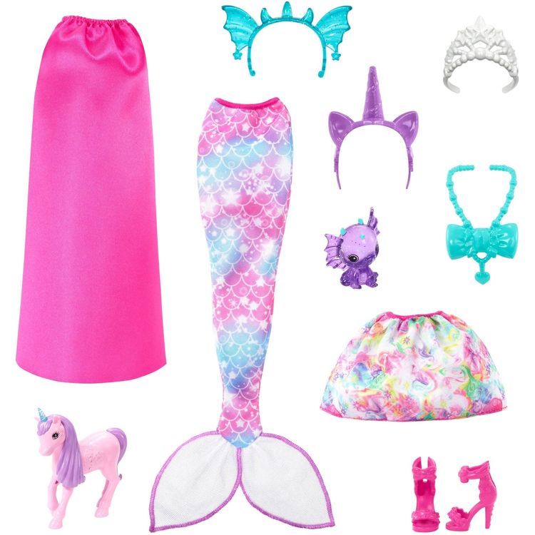 Barbie Dress-Up Fantasy Gift Set